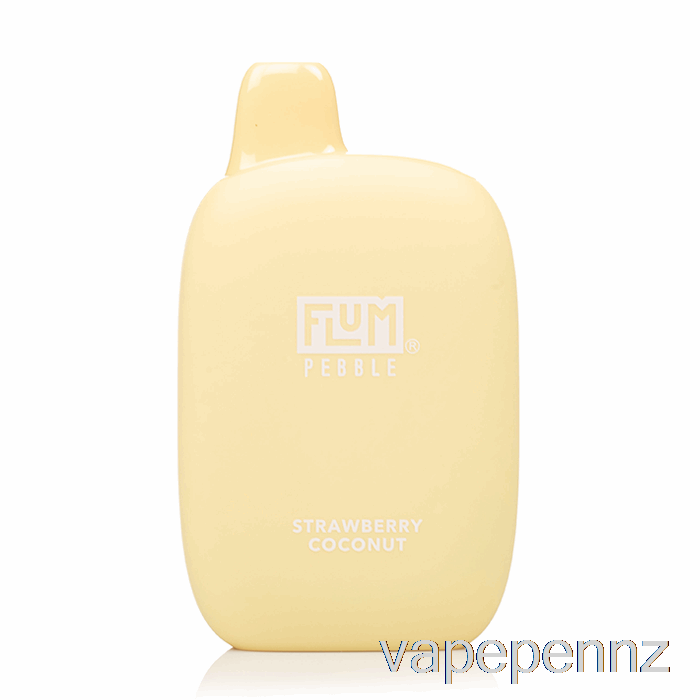 Flum Pebble 6000 Disposable Strawberry Coconut VAPE NZ